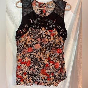 Pale Sky tank blouse button down back size XL